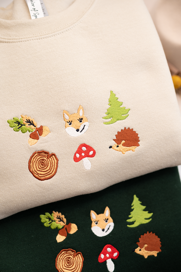 Forest Essentials Embroidered Sweatshirt