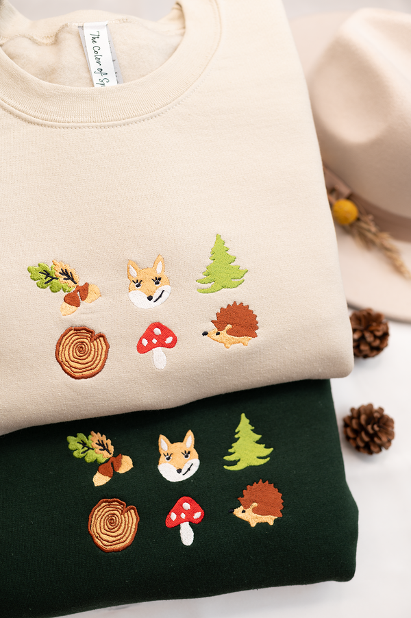 Forest Essentials Embroidered Sweatshirt