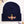 Load image into Gallery viewer, Moon Bird Beanie LIGHT GRAY &amp; OXFORD NAVY
