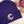 Load image into Gallery viewer, SILVER MOON EMBROIDERED LAVENDER &amp; PURPLE BEANIE
