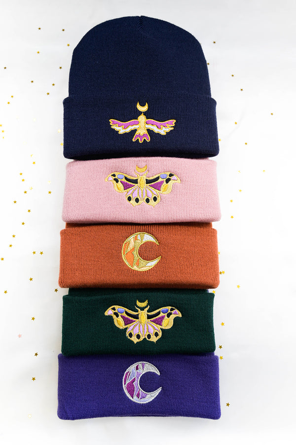 Embroidered Beanie Hats
