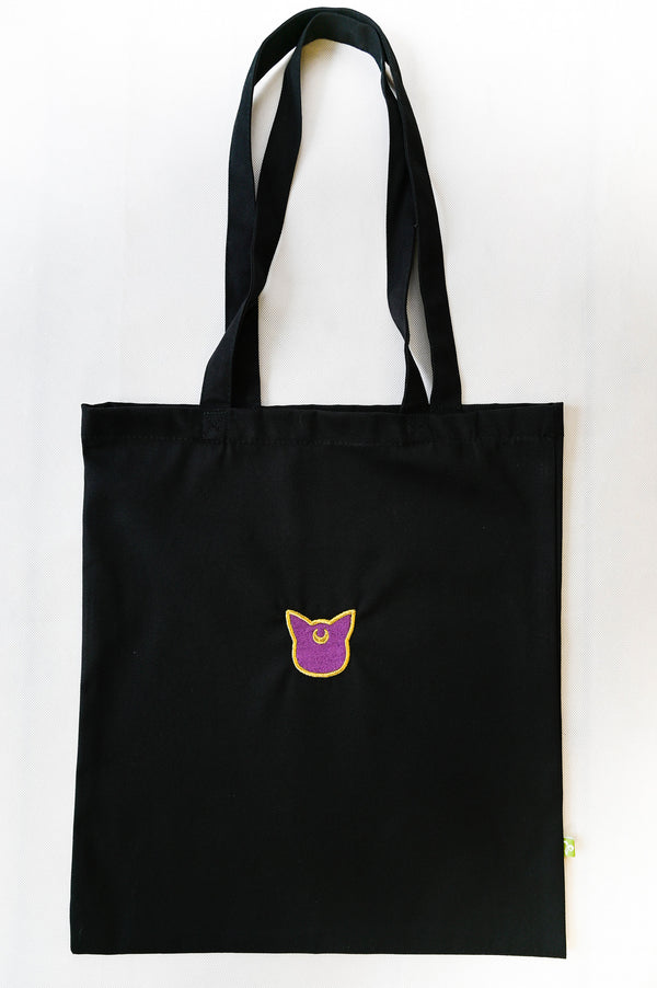 Sailor Moon Luna Embroidered TOTE BAG