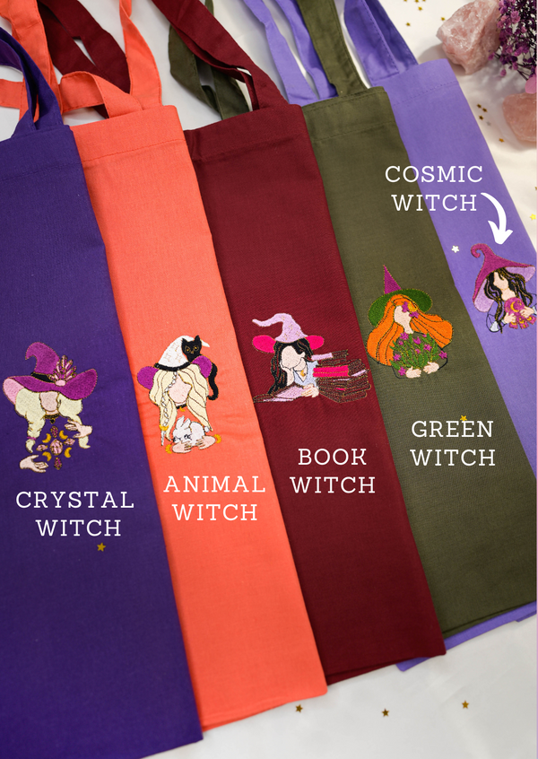 Witchy Tote Bags ⭐ Lightweight